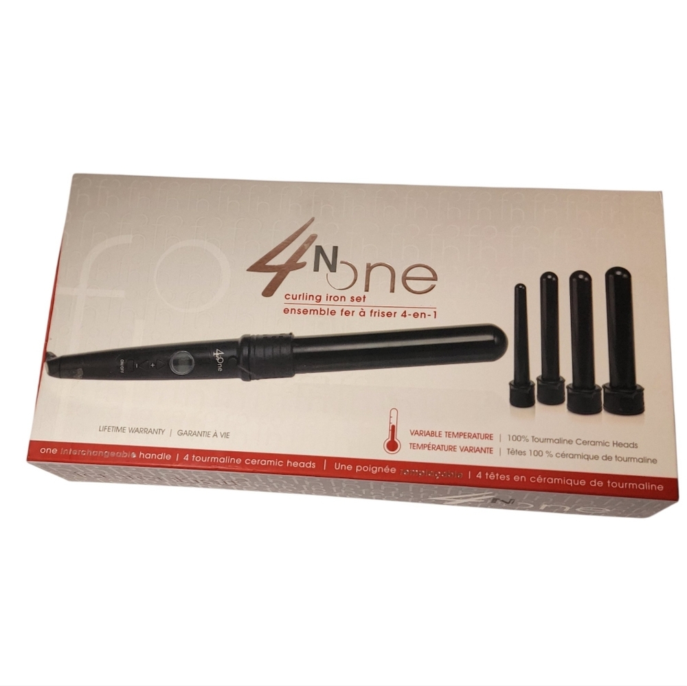 Fahrenheit 4NOne Professional Ceramic Curling Iron Set